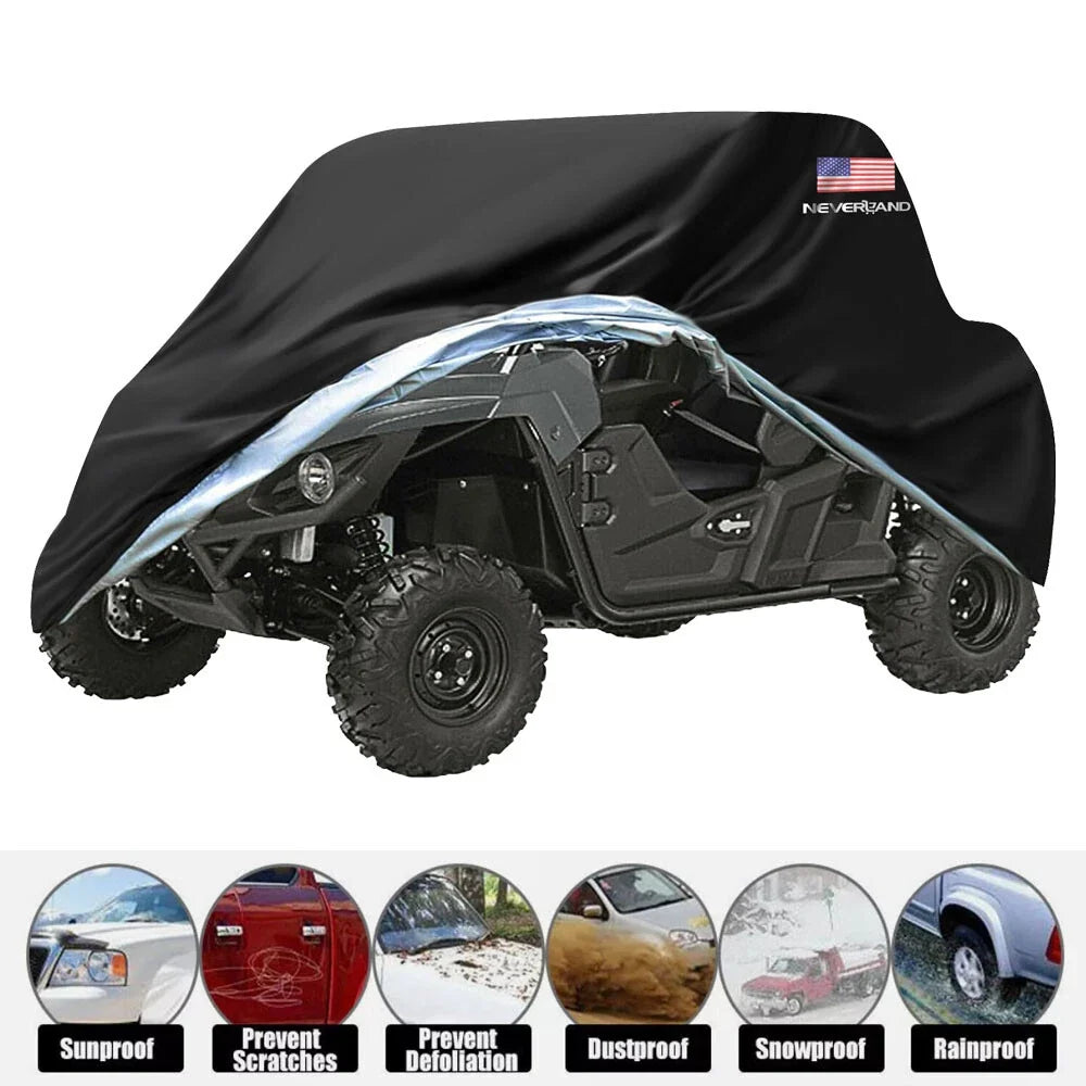 Vehicle Cover for Honda Pioneer 500 700 Deluxe (2016–2023) UV Dust Waterproof