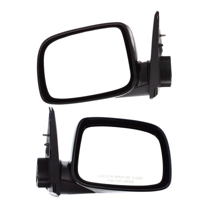 Set of 2 Manual Folding Mirrors for Chevy Colorado (2004–2012), Paintable