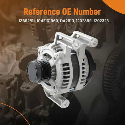 150A Alternator for Chevrolet Blazer 2019 (13592811, 22892568, 12V, CW)