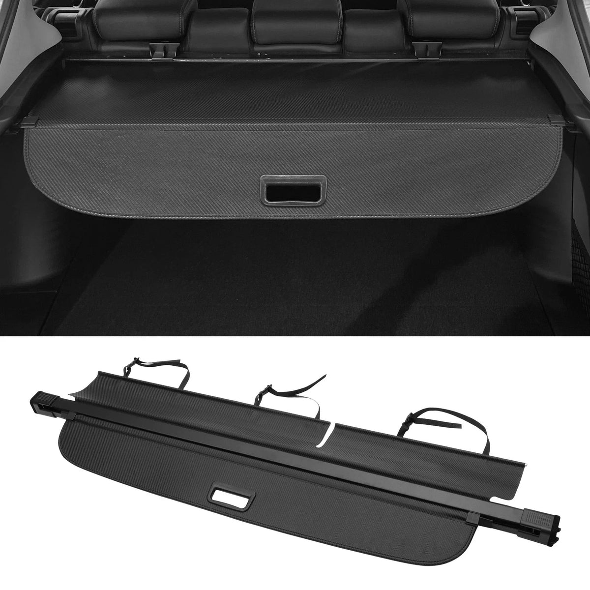 Retractable Cargo Cover for Audi Q7 (2007–2015) Carbon Fiber Black