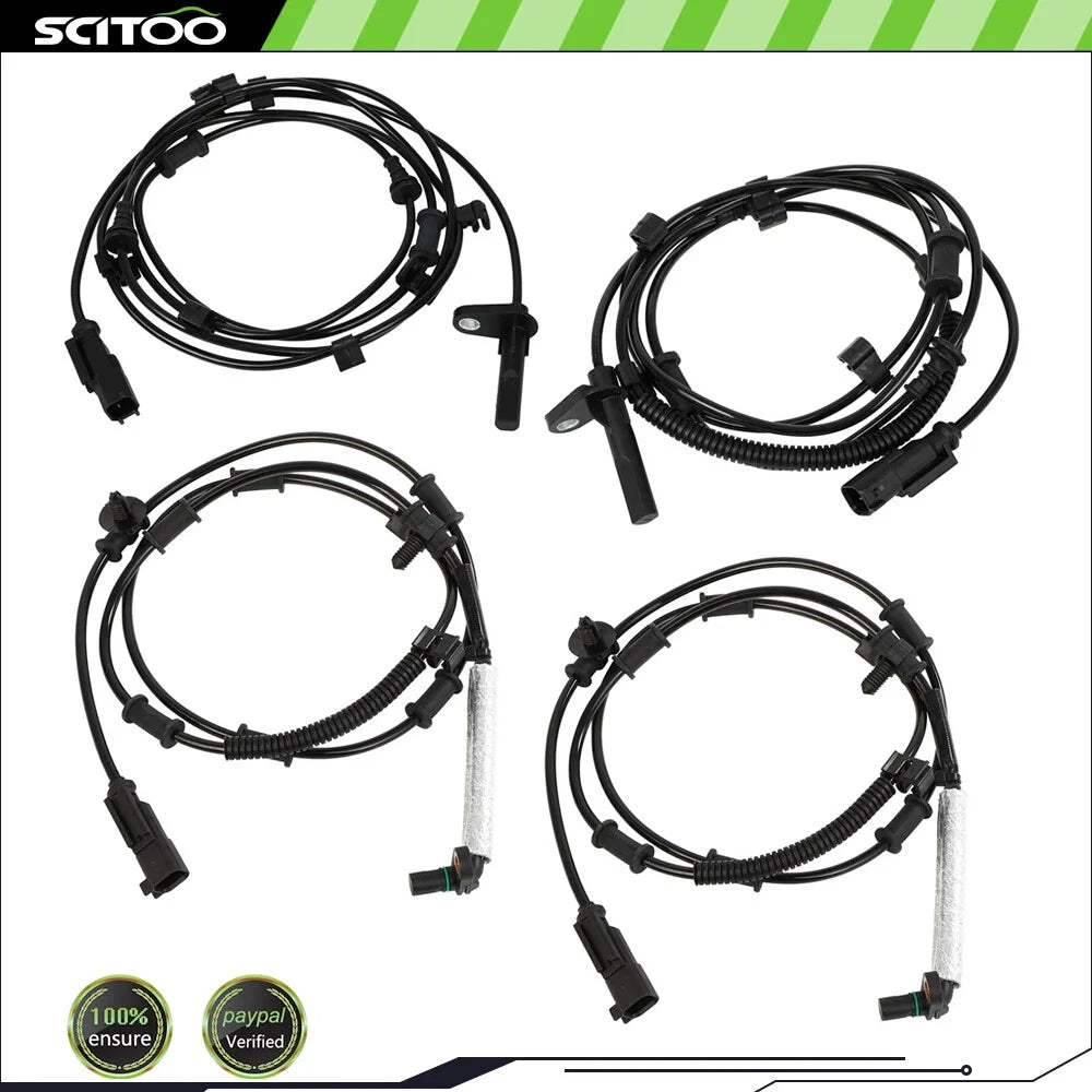 ABS Wheel Speed Sensors Set for Ram 2500 (2014–2018) LH/RH - 4 Pack