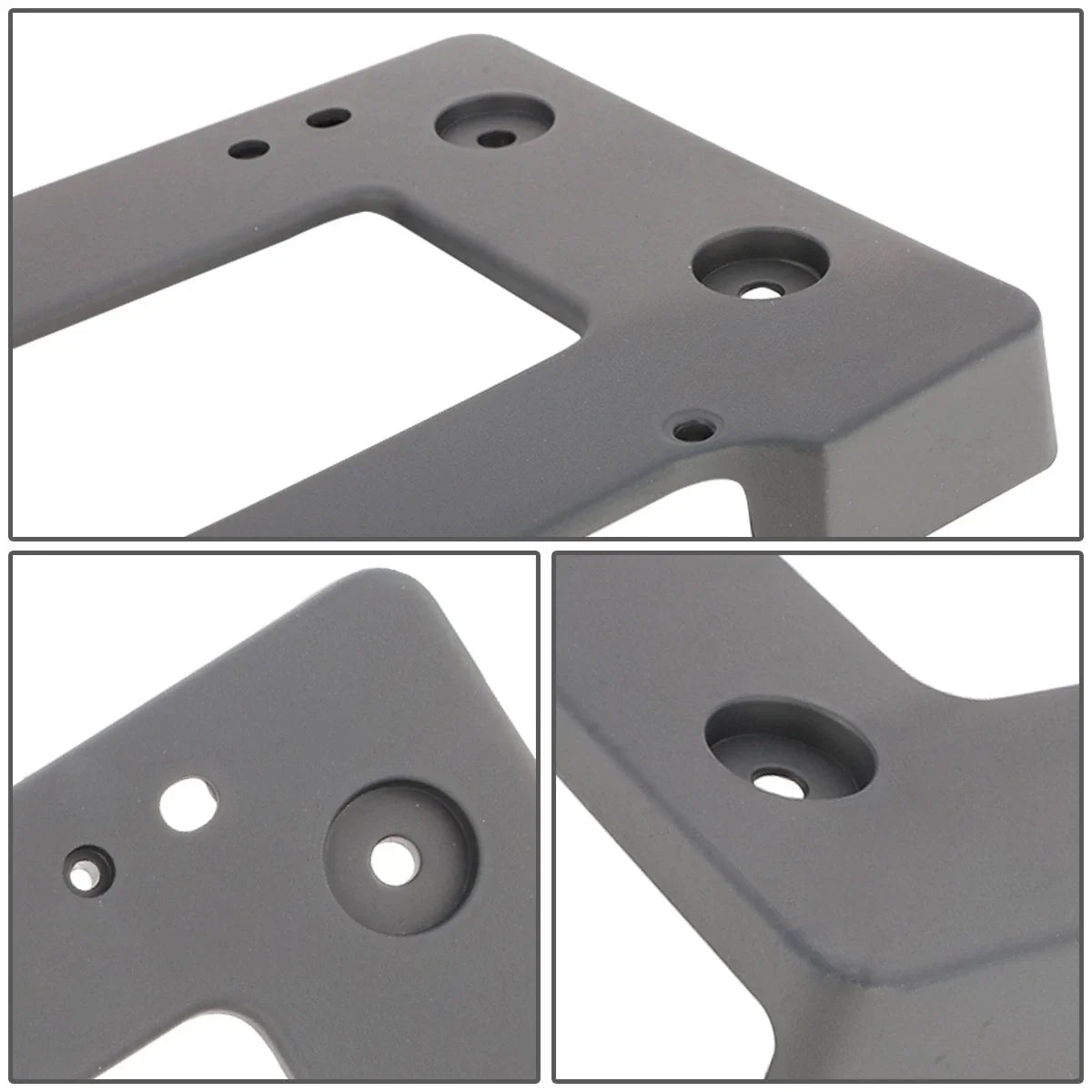 Front Bumper License Plate Mounting Bracket Kit for BMW 330i (2019–2021)