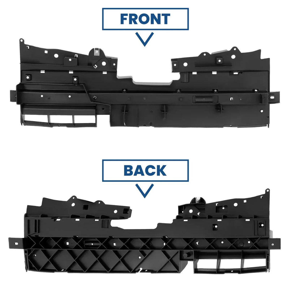Black Radiator Support Cover for Cherokee (2014-2018) Jeep