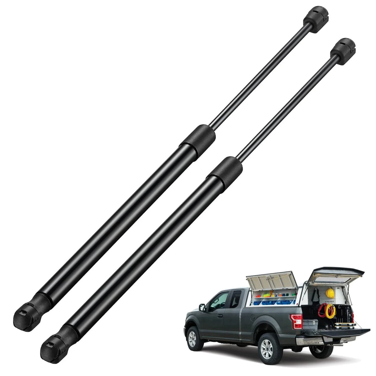 Set of 2 Gas Struts for Snugtop Topper Canopy Toolbox Lid (20")