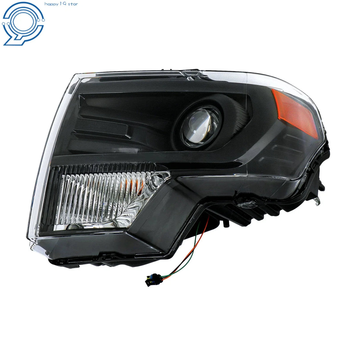 Black Housing HID Projector Headlight for Ford F150 2013-2014 Driver Left