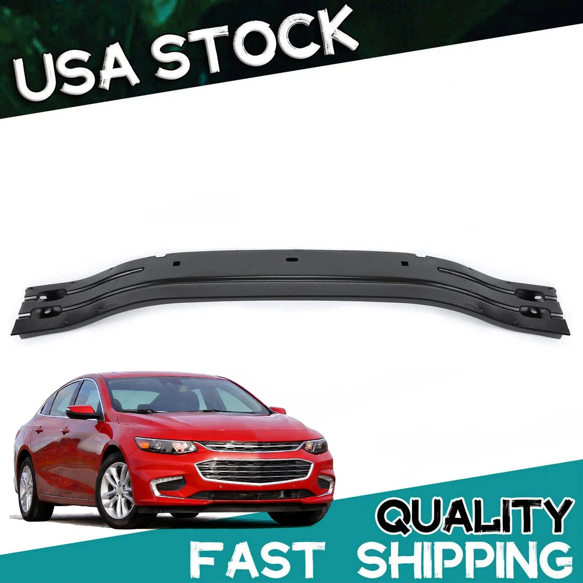 Front Bumper Reinforcement Beam for Chevy Malibu (2016–2022)