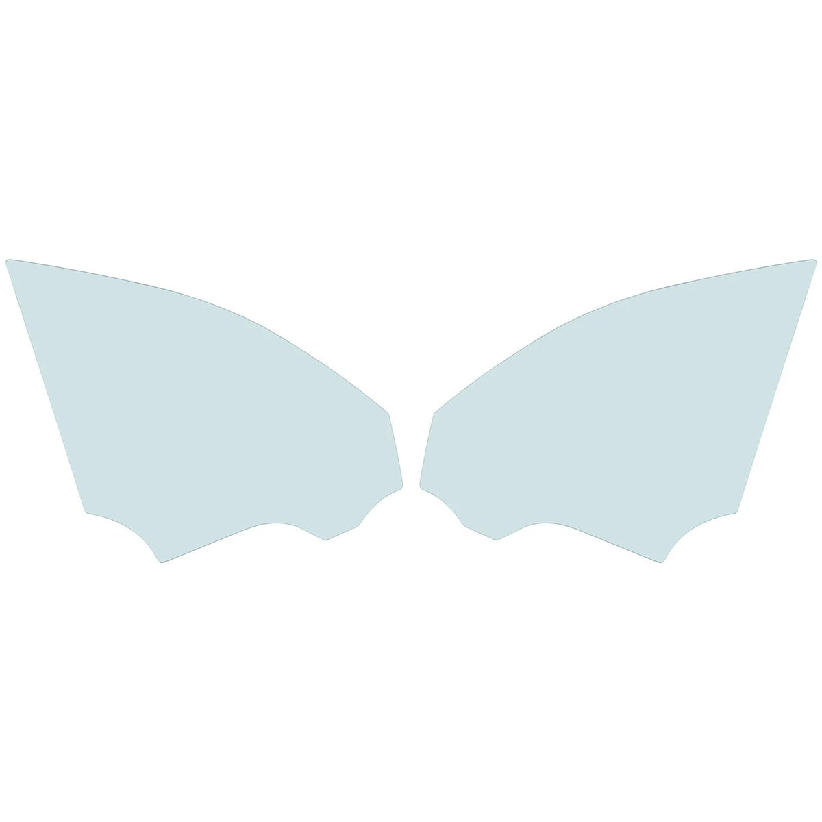 Door Glasses Set of 2 for Sedan (Left Right Pair)