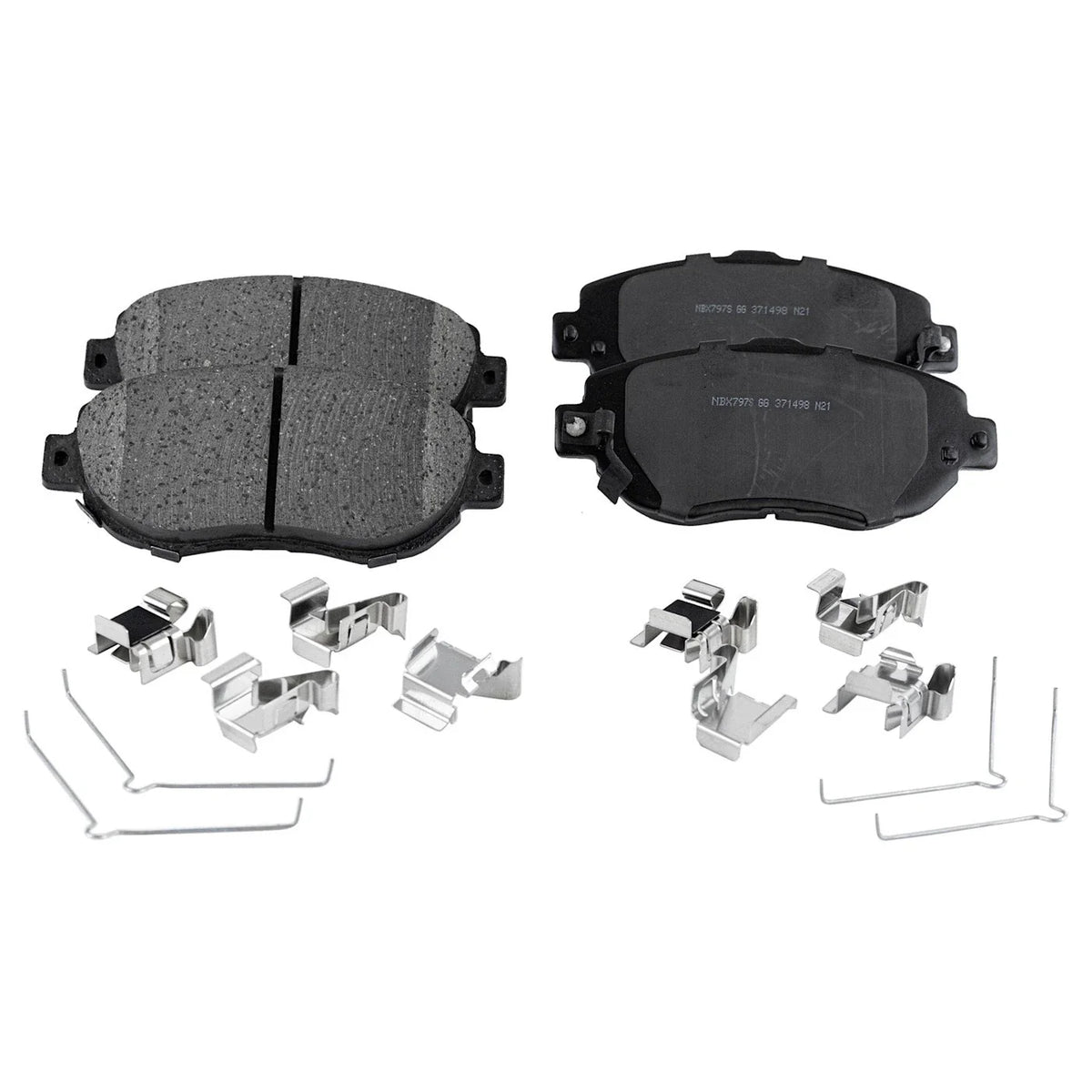 Complete Set of 4 Ceramic Brake Pads for Lexus SC430, IS300