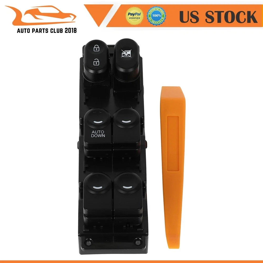 Power Window Switch for Hyundai Accent (2014–2017) Front Left Driver Side