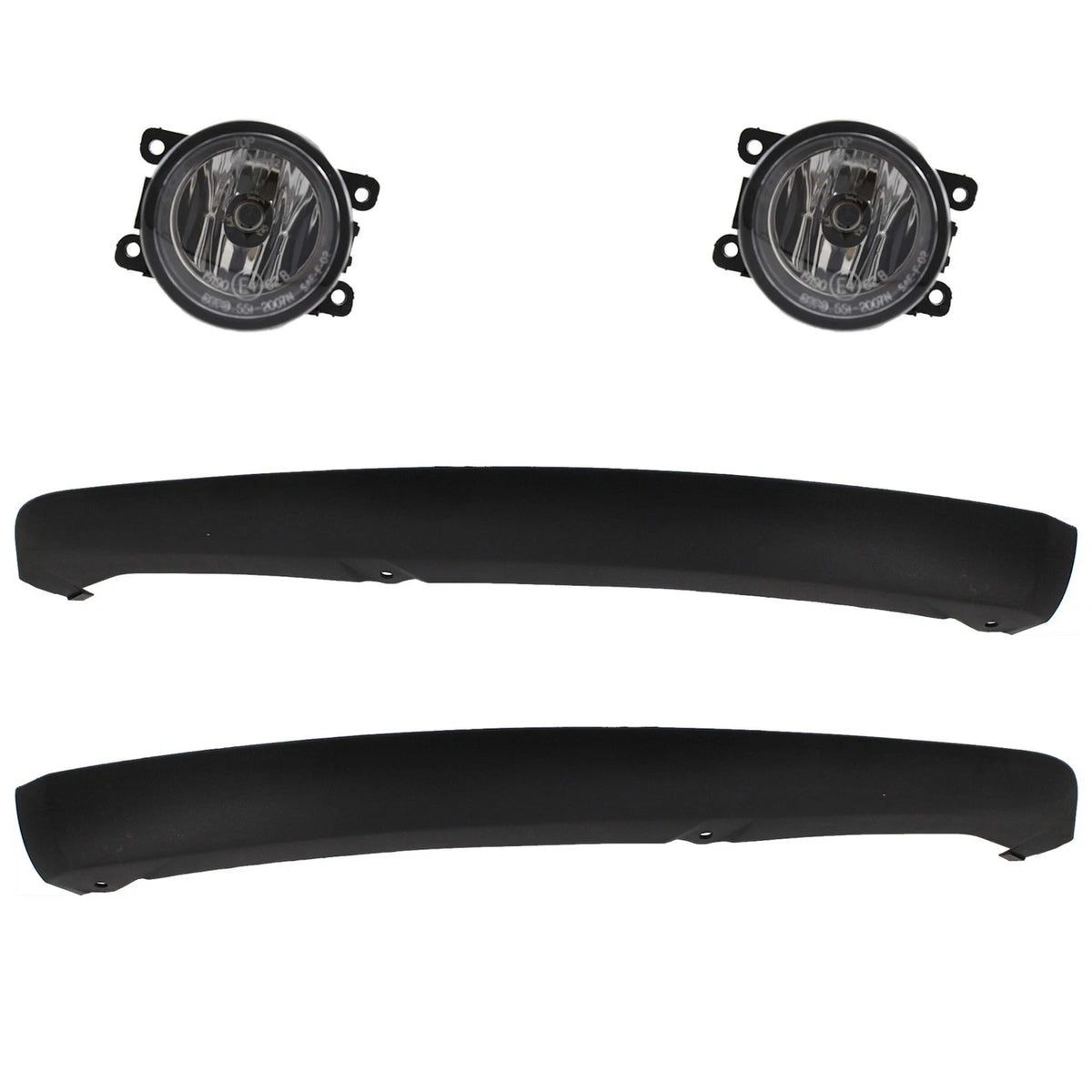 Fog Light Kit for Ford Focus (2012–2014) - Front Driver & Passenger Side