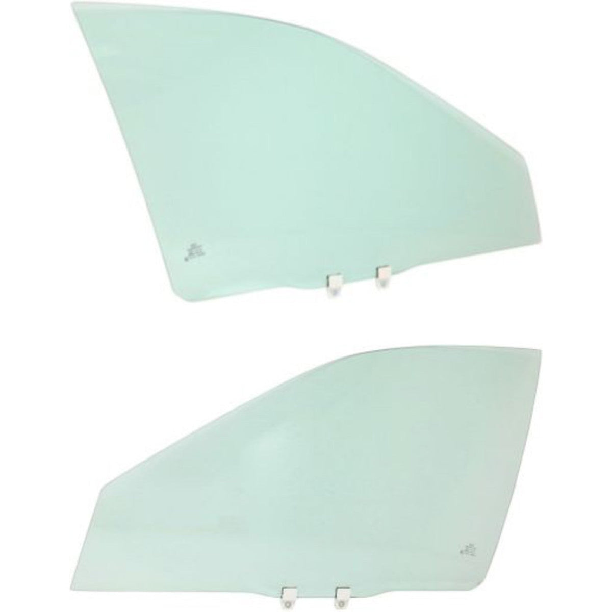 Set of 2 Door Glass for Honda Accord (1998–2002)