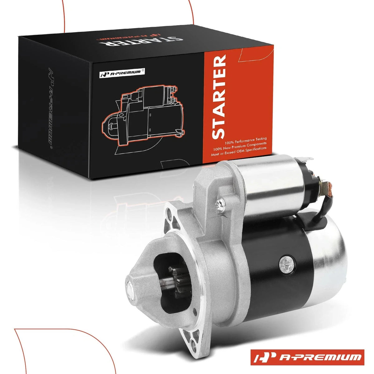 Starter for Datsun 510, 200SX, Nissan 720, D21 (1986–1989)