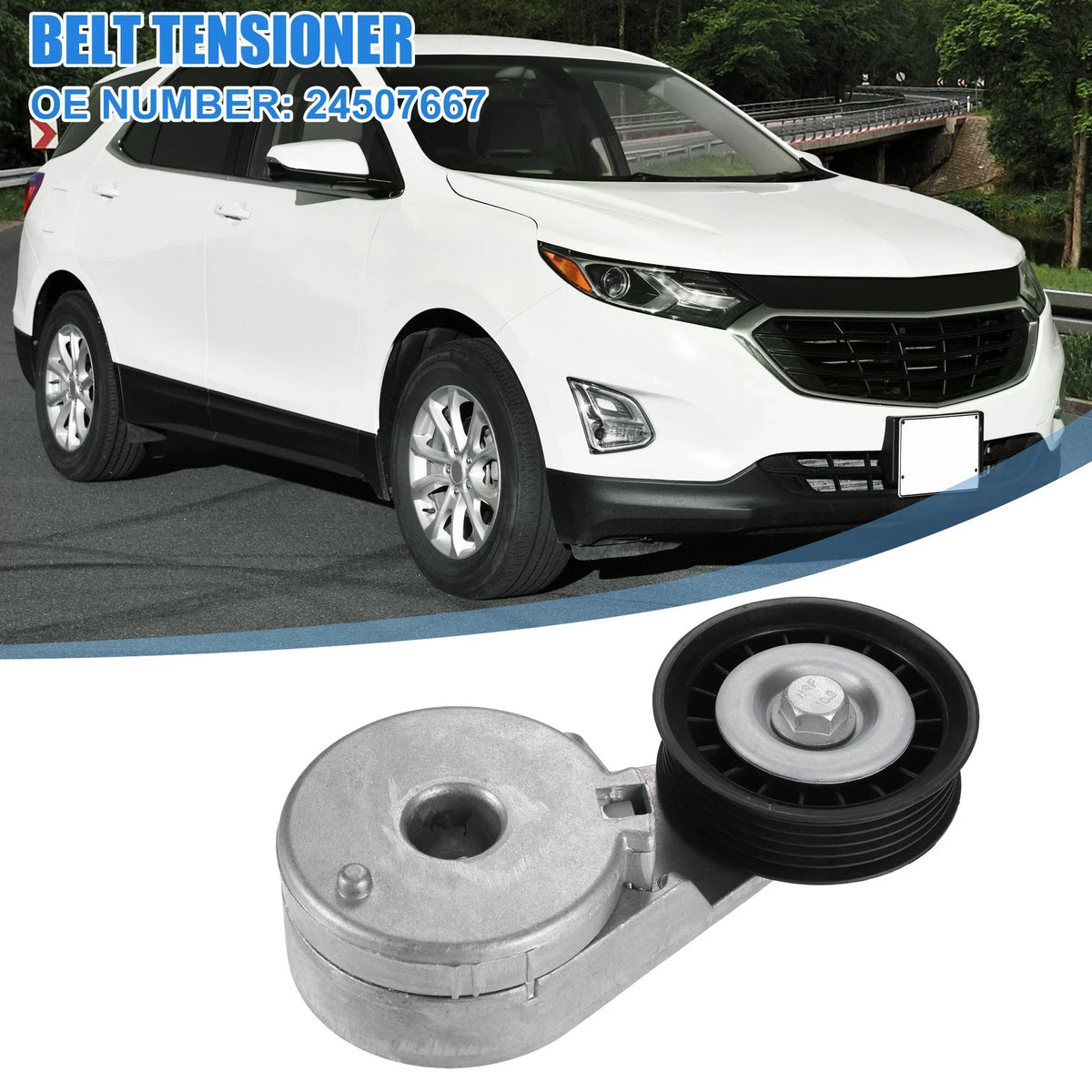Belt Tensioner Assembly for Buick Rendezvous (2002–2007) No. 24507667