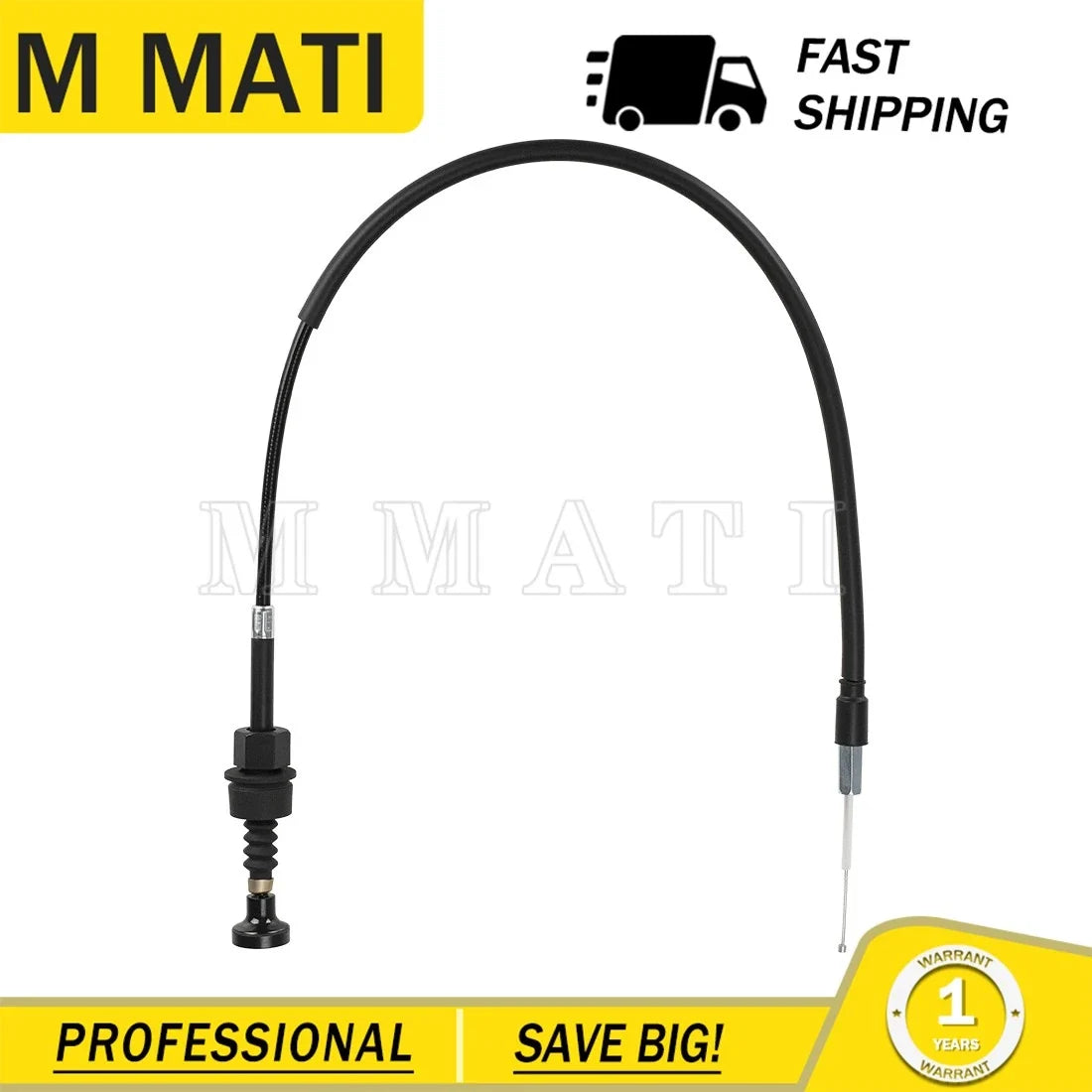 Starter Choke Cable for Yamaha TT-R125L TTR125 TTR TT-R 125 (2000–2023) 1B2-26331-01-00