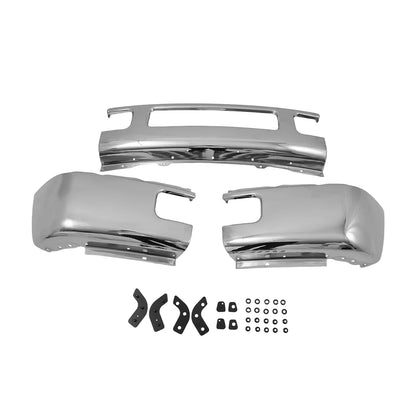 Chrome Front Face Bar Bumper for 2005-2007 Ford Excursion F-250 F-350
