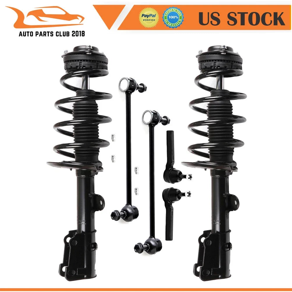 Front Strut Assemblies Set for Dodge Grand Caravan (2008–2018)