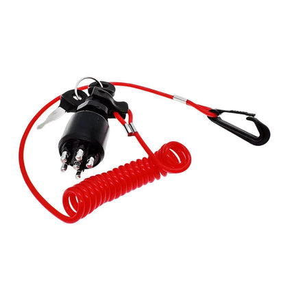 Ignition Key Switch for Evinrude Johnson OMC 5005801 (1996–Present)