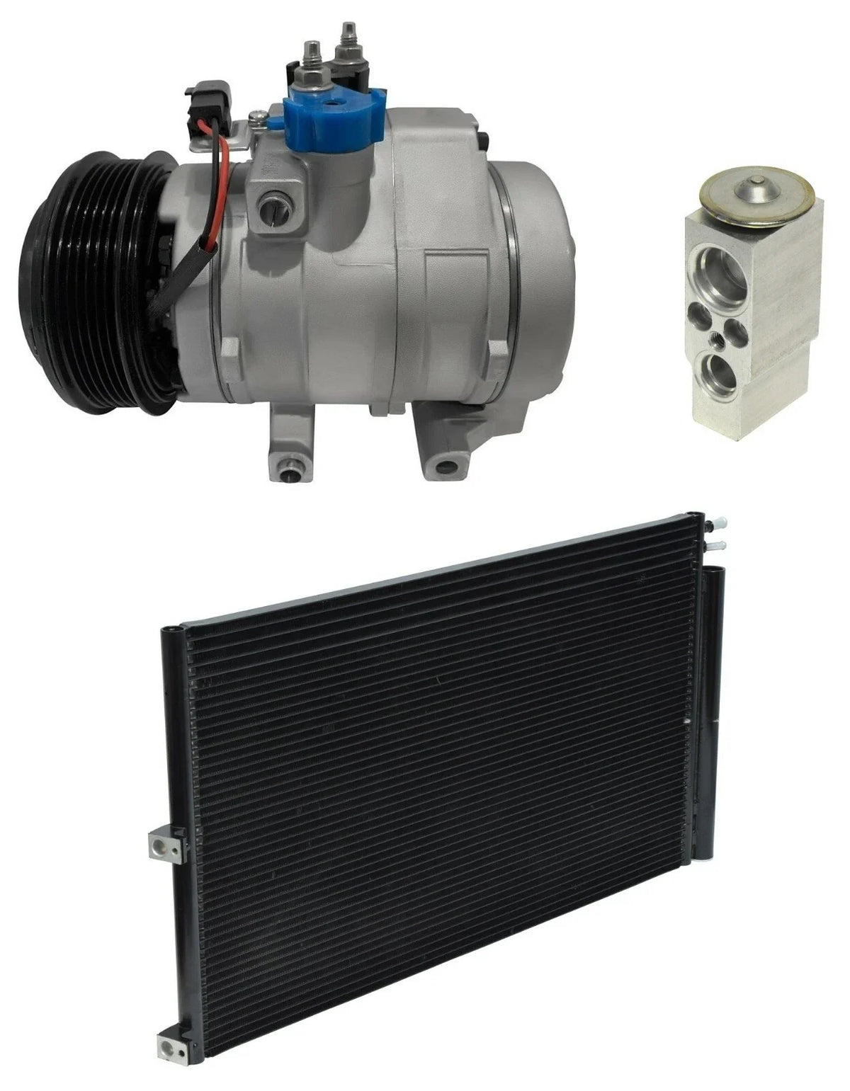 AC Compressor Kit With Condenser for Ford Expedition 5.4L (2007–2009)