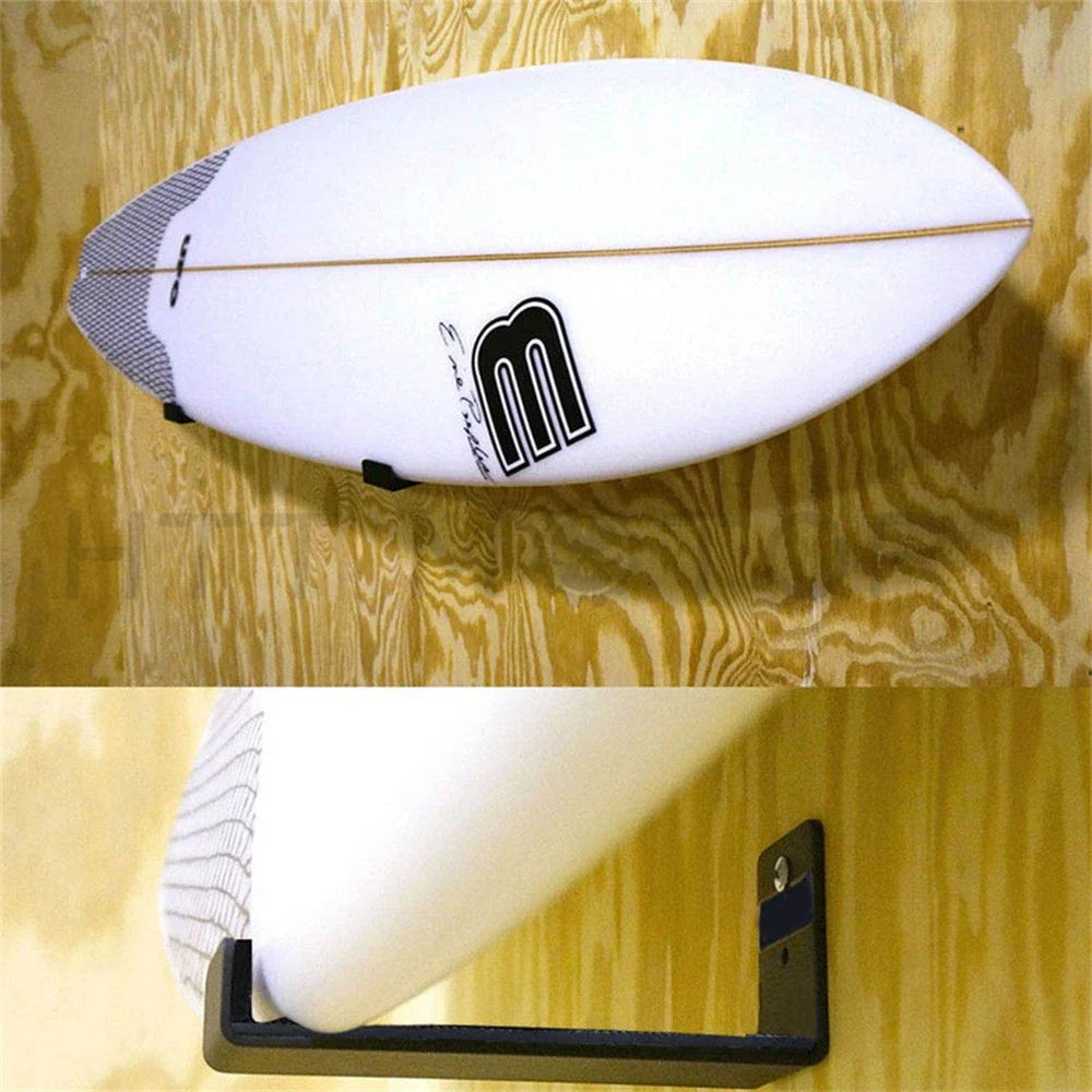 Wakeboard and Kiteboard Wall Mount Rack with Metal Base