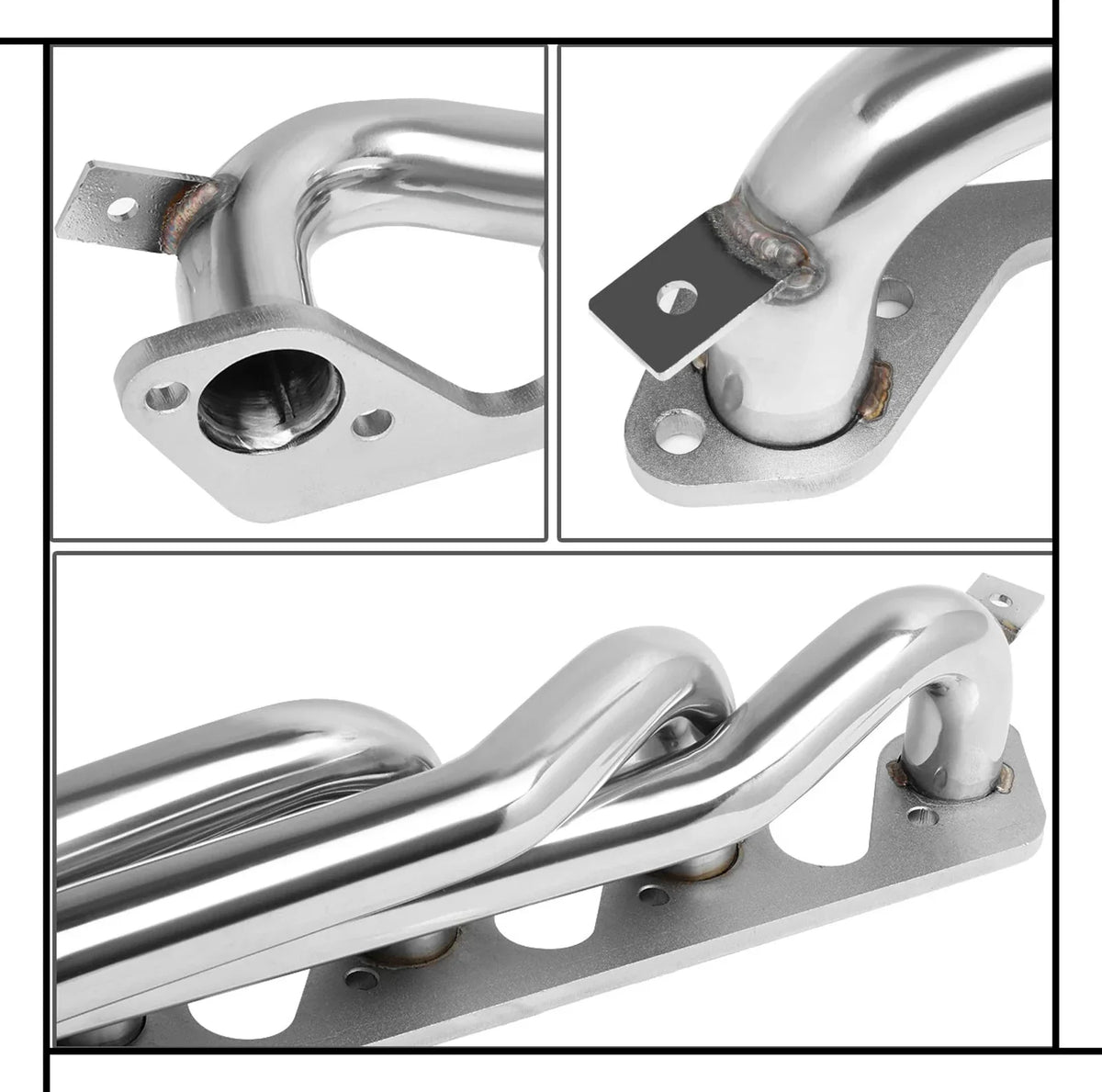 1996-2002 Dodge Ram 2500 3500 8.0L V10 Stainless Steel Exhaust Headers