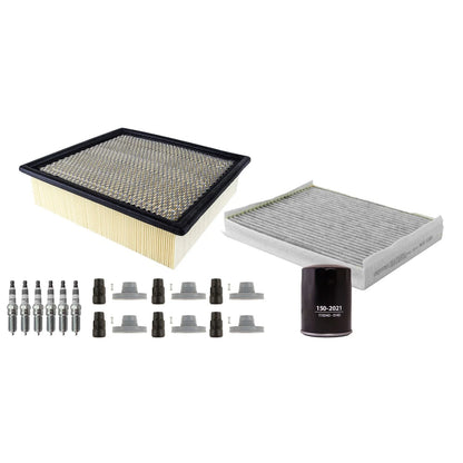 Denso Tune Up Kit with NGK 6 Spark Plugs & Boots for Ford F-150 (2015–2020)
