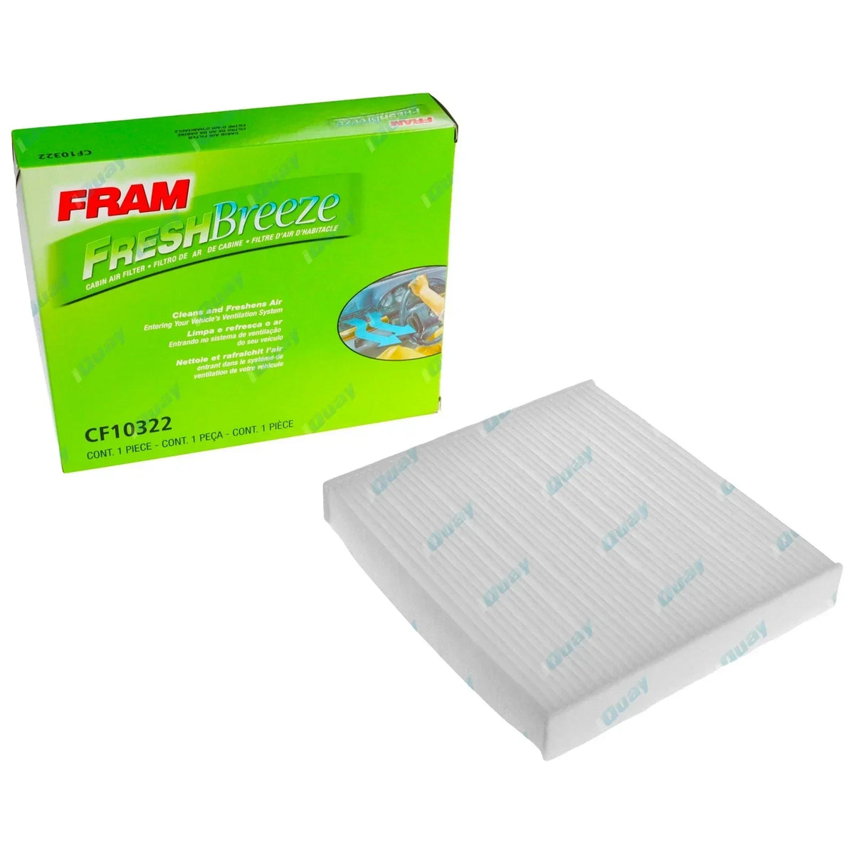 FRAM Cabin Cleaner for Toyota Kluger V6 2GR-FKS 3.5L 2017-2020