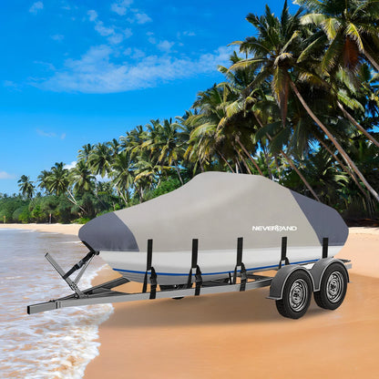 14ft to 16ft Waterproof Cover for V-Hull Speedboat