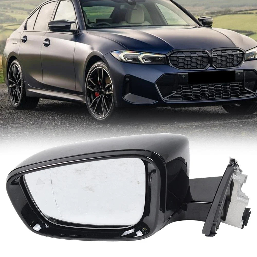 Passenger Side Heated Mirror with Blind Spot for BMW 320i 330i 330e 2019-2023
