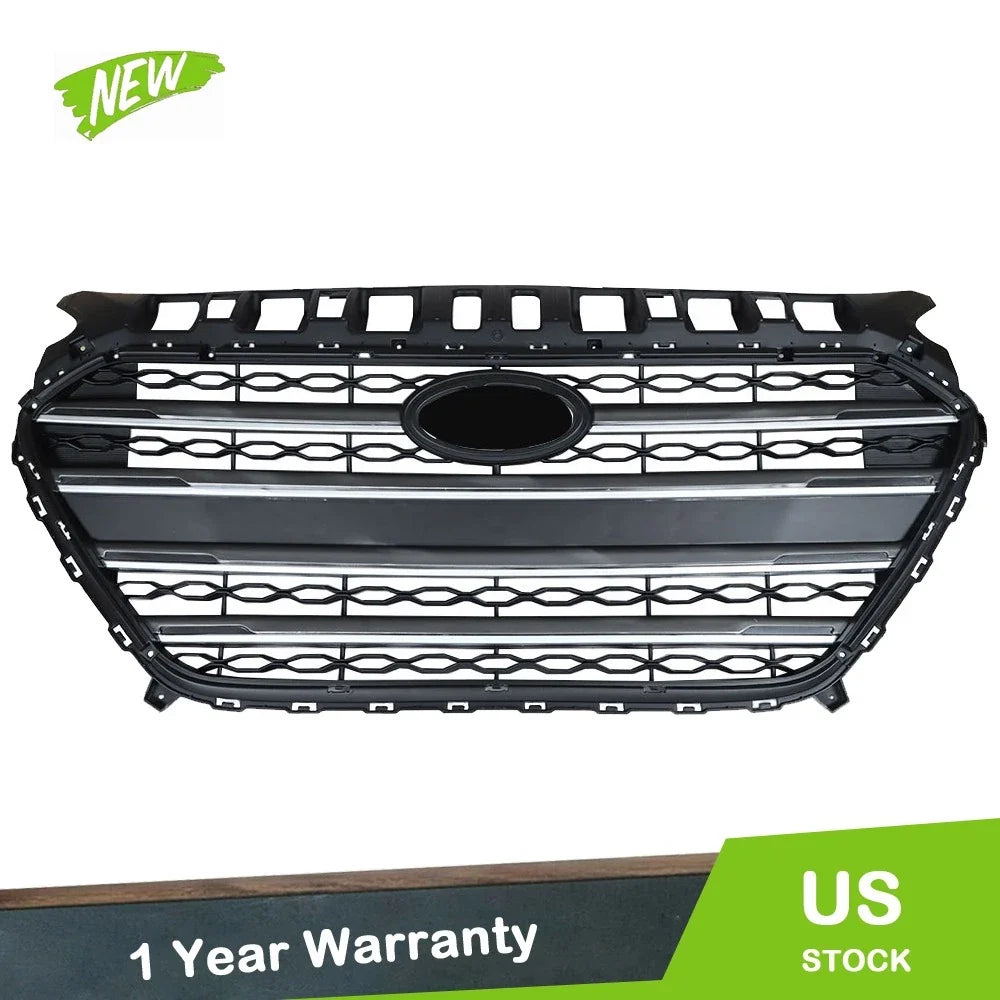 Front Radiator Grille and Frame for Hyundai Elantra GT (2016–2017)