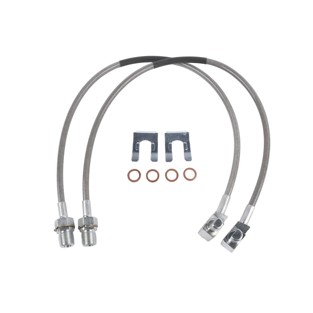 Extended Front Stainless Steel Brake Lines for GMC Chevy K10 (1971–1978) 89340S