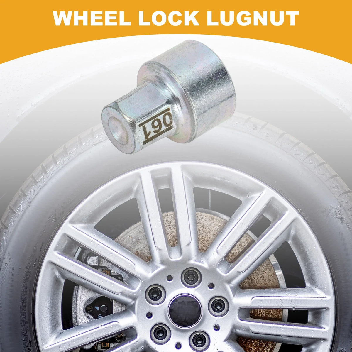 Wheel Lock Lugnut Antitheft Key Socket for BMW Mini Cooper (2002–2023)