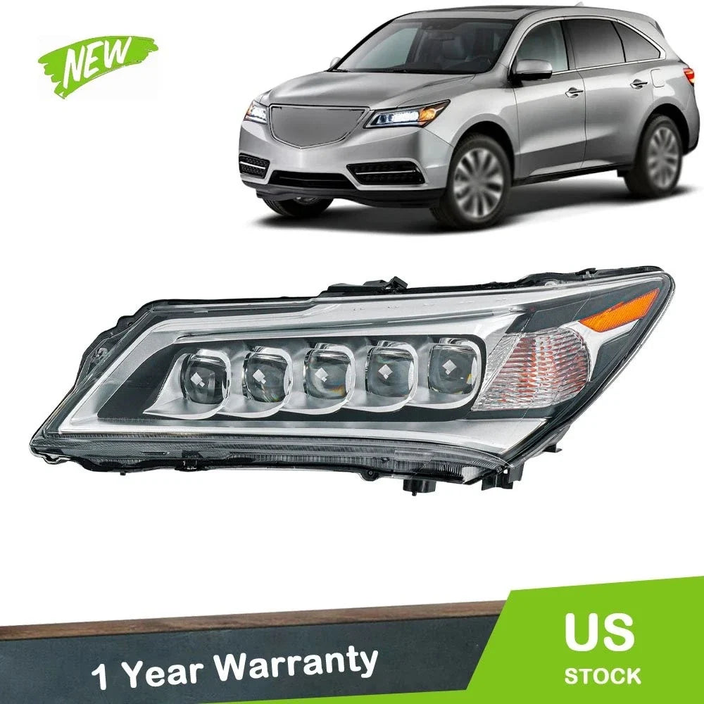 Left LED Headlight Assembly for Acura MDX 2014-2016