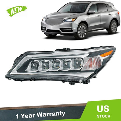 Left LED Headlight Assembly for Acura MDX 2014-2016