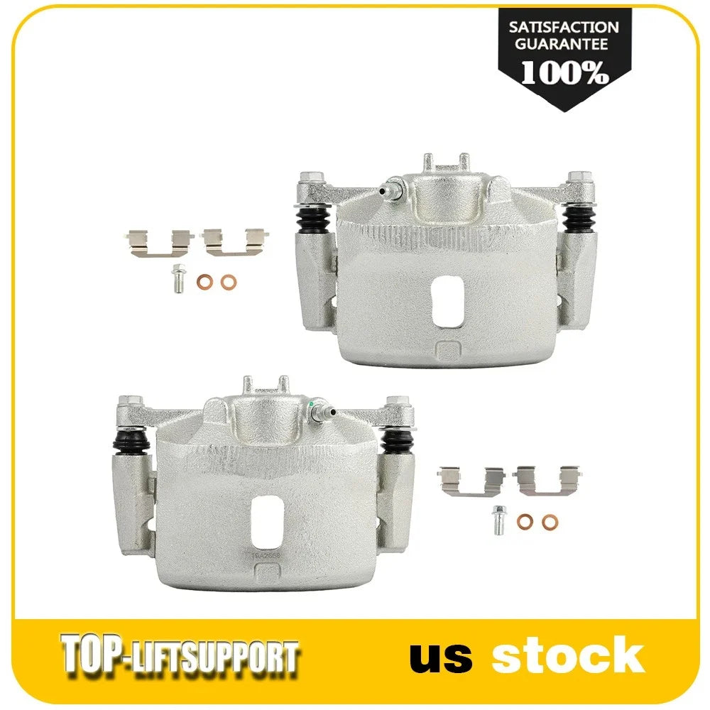 Set of 2 Front Brake Calipers for Acura EL, Honda Civic