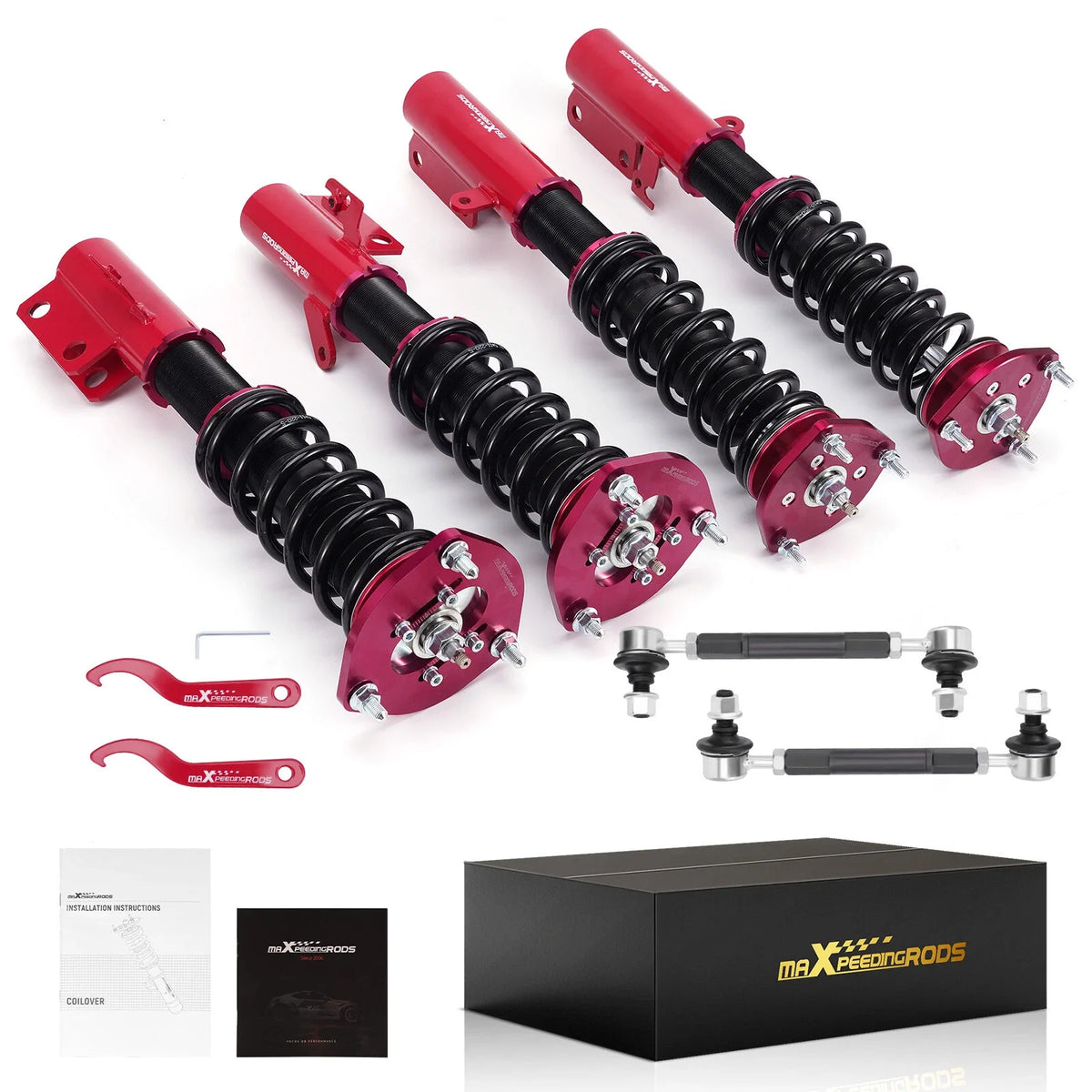 Dampers Adjustable Coilovers for Toyota Camry 2007 to 2011