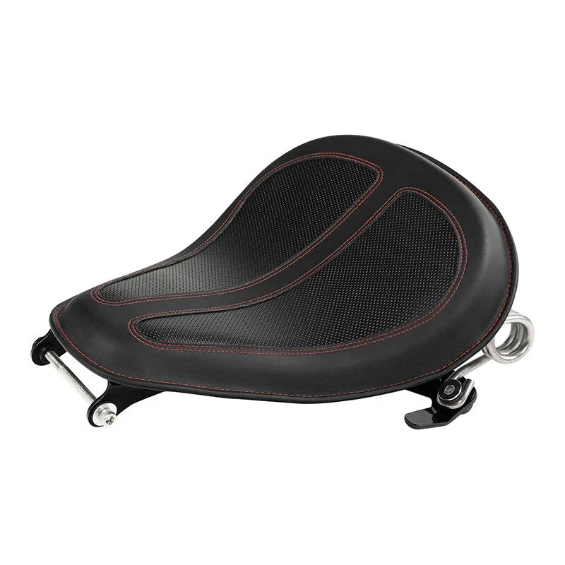 Driver Rider Seat with Spring Bracket for Harley Sportster XL 2004-2022