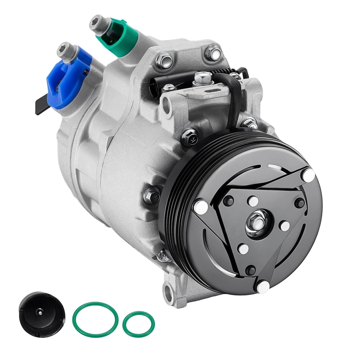 A/C AC Compressor and Clutch for BMW X5 3.0L (2003–2006) CO 10837C