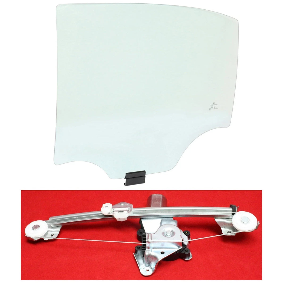Rear Driver Side Window Glass for Chevy Malibu (Classic)