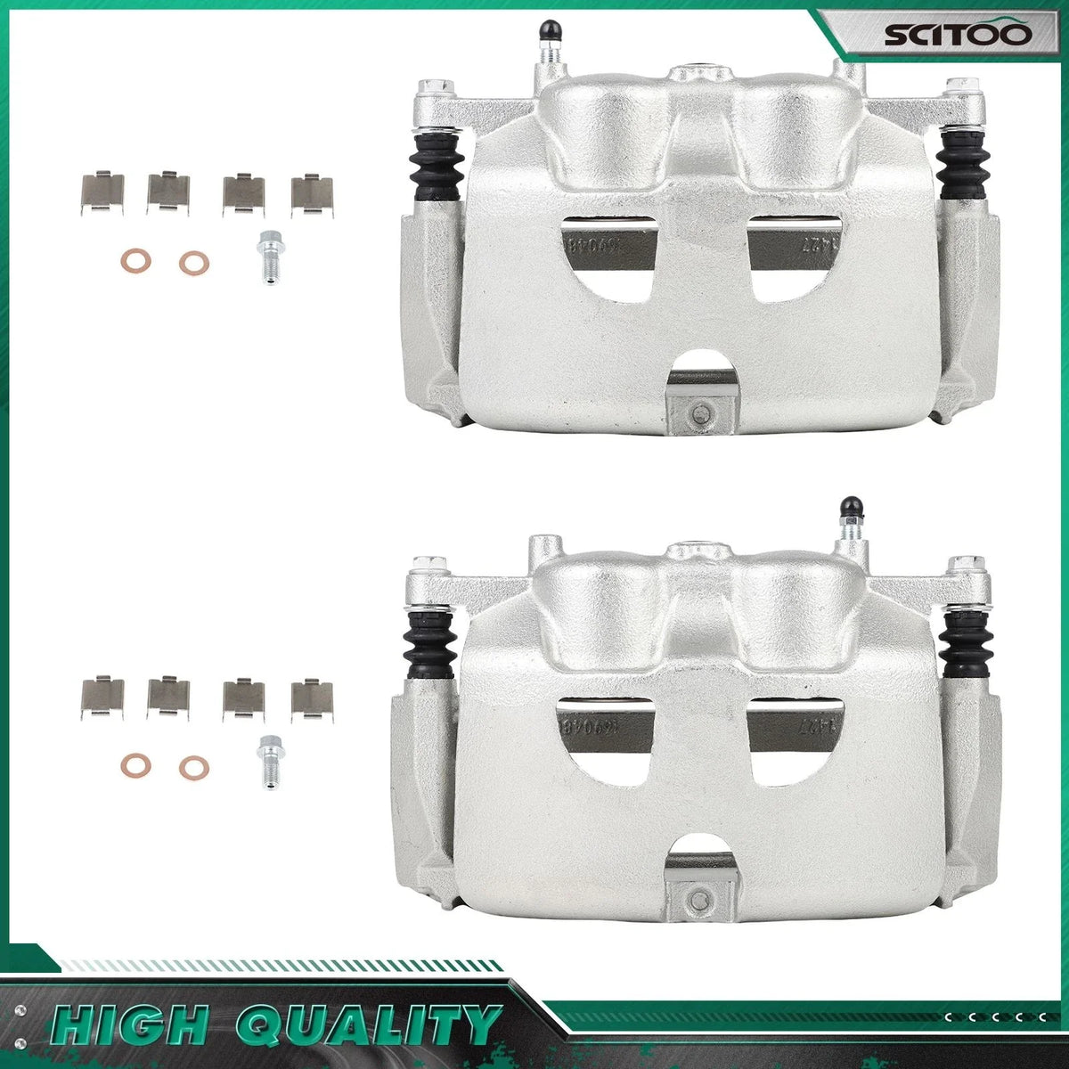 2X Brake Calipers w/ Bracket for Ford F-150 (2012–2016)