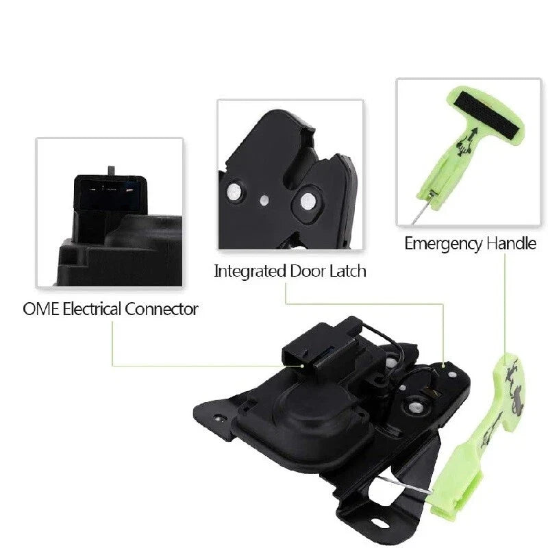 Tailgate Lock Trunk Latch Actuator 931-714 for Dodge Dart (2013–2016)