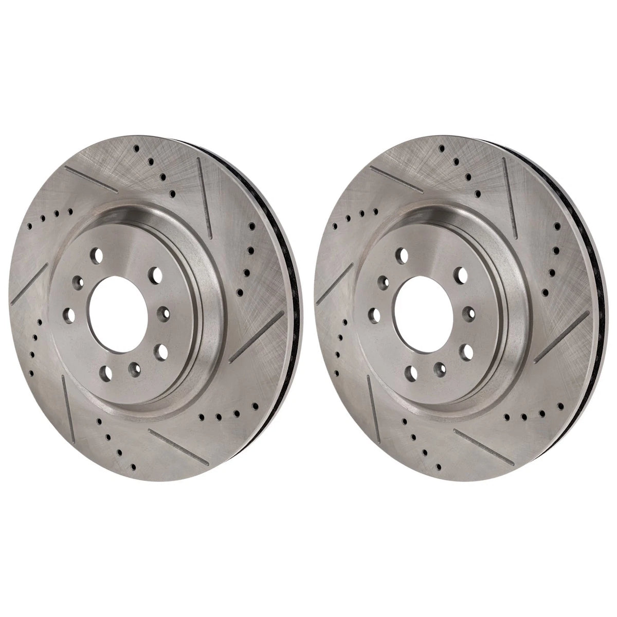 Front Brake Disc Rotors for Chevy Impala Limited, Cadillac DTS (2006–2016)