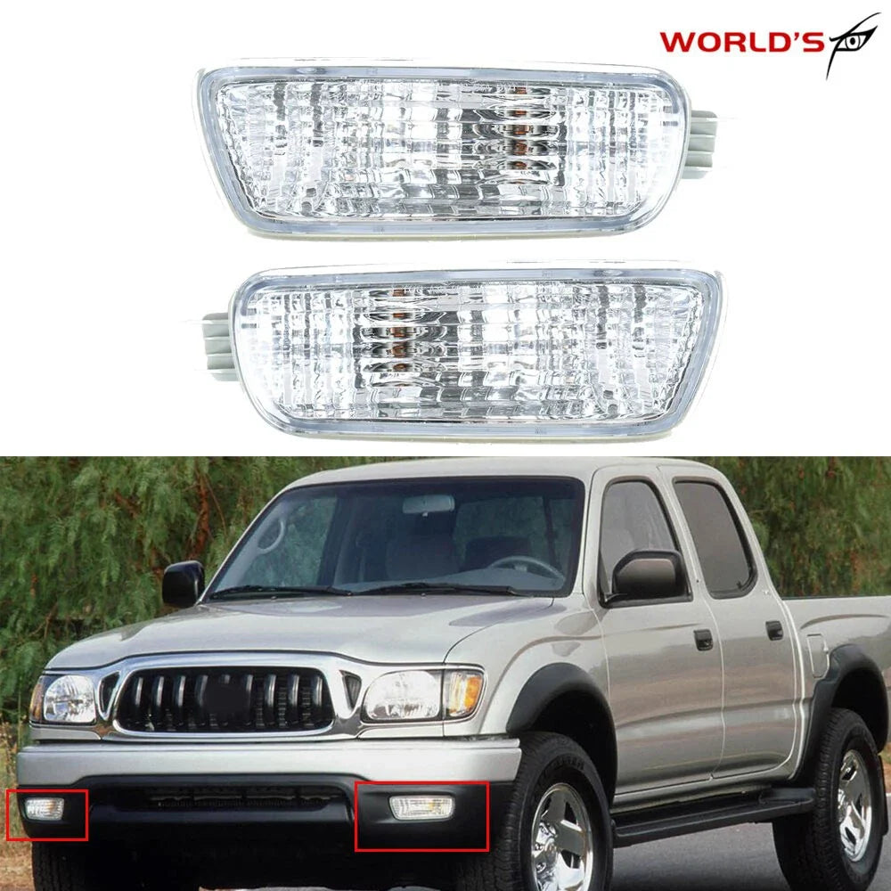 Turn Signals for Toyota Tacoma (2001–2004) - Pair Side Marker Lights