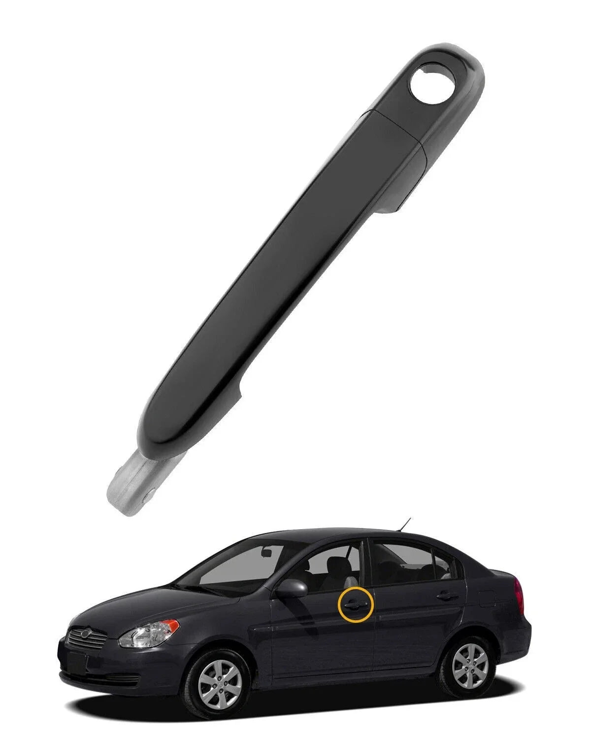 Front Left Exterior Handle for Hyundai Accent 2006-2011