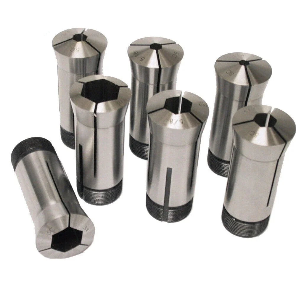 7pcs 5C Hex Collet Set for Automotive Applications
