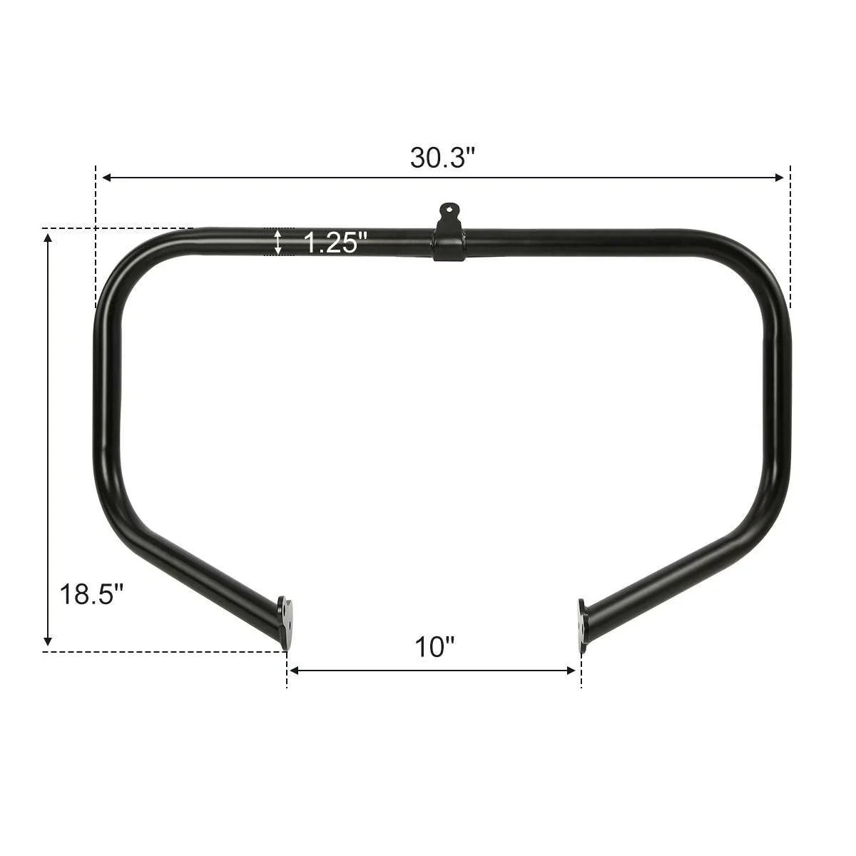 Lower Vented Fairing Engine Guard Bar for Harley Touring (2014–2024)