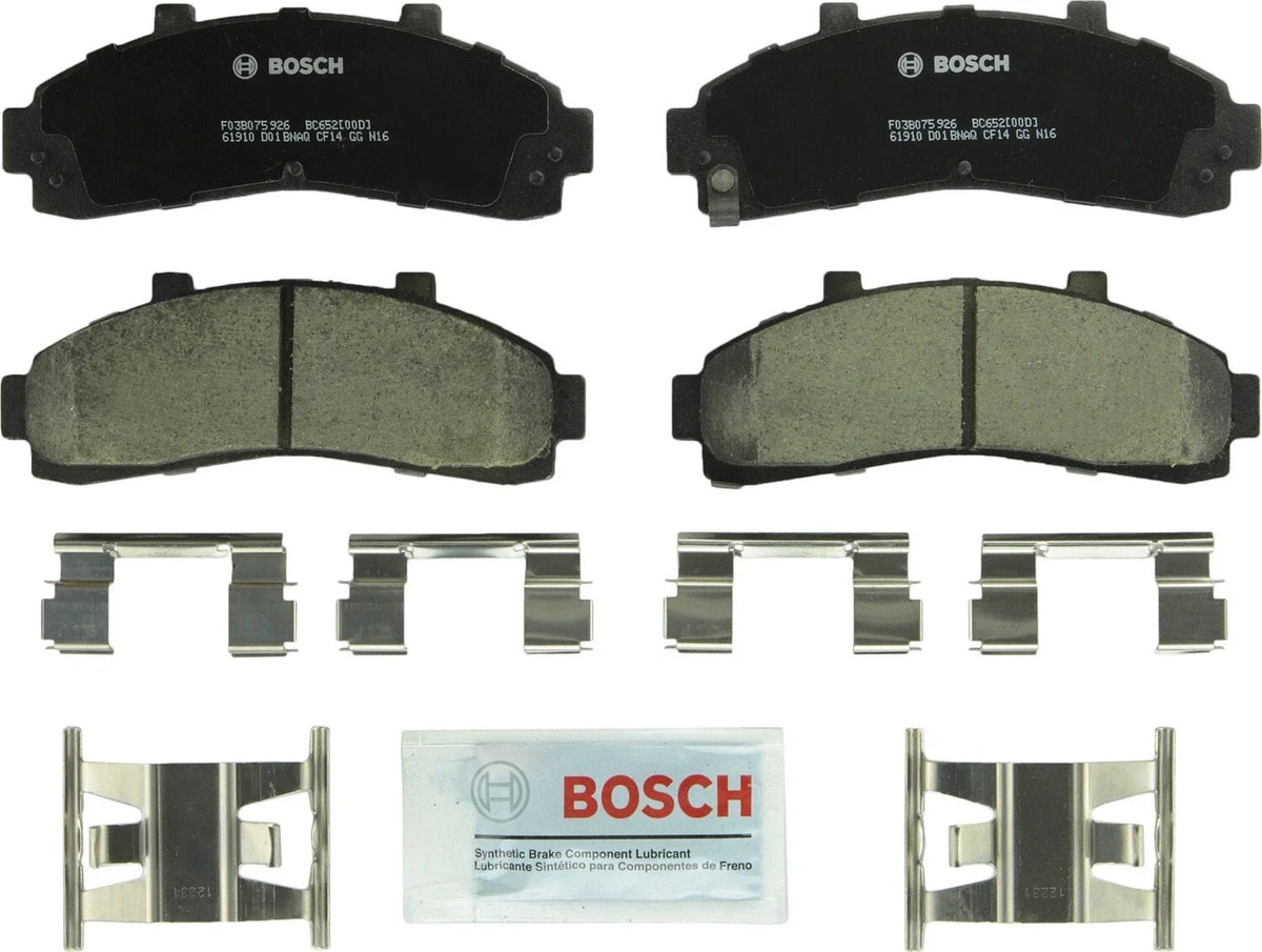 Bosch QuietCast Ceramic Brake Pads for (BC652)