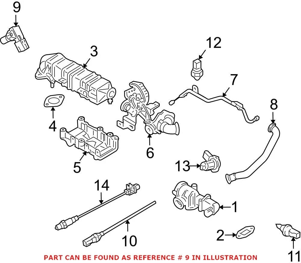 Mopar Manifold Absolute Pressure Sensor for Dodge Ram 2500 3500 (2003–2023)