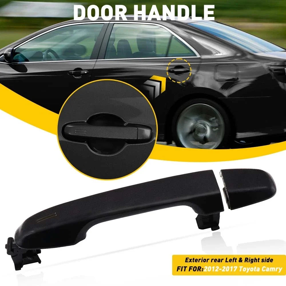 Set of 2 Rear Door Handles for Toyota Camry (2012–2017) Left & Right