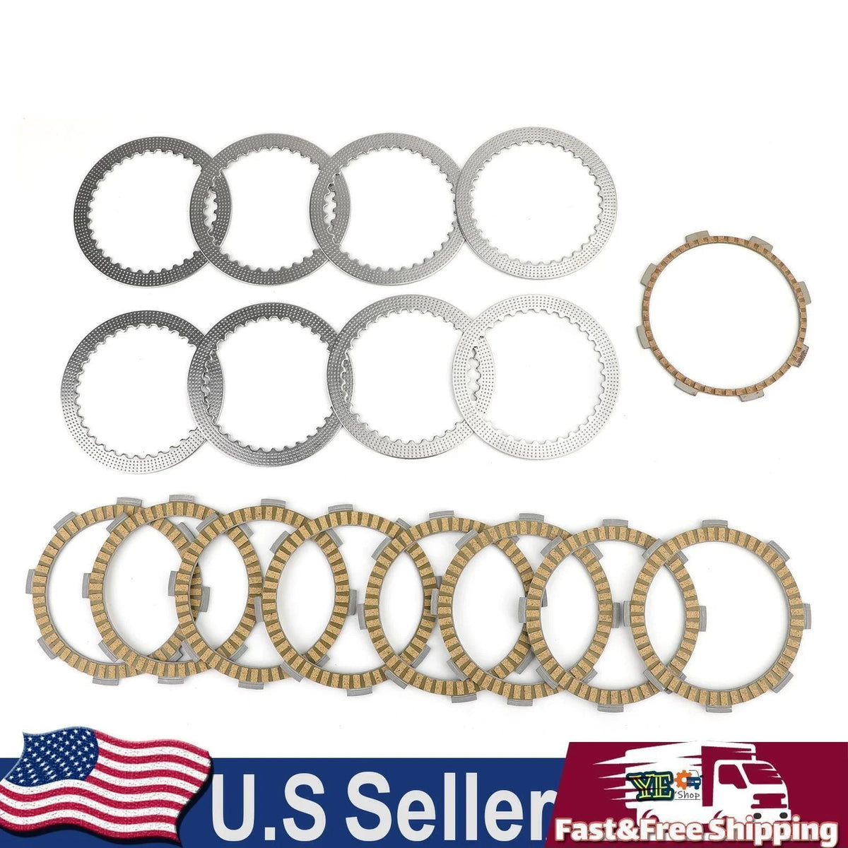 Clutch Set for Honda VF500, VFR400 & Suzuki GSX400 (#3)