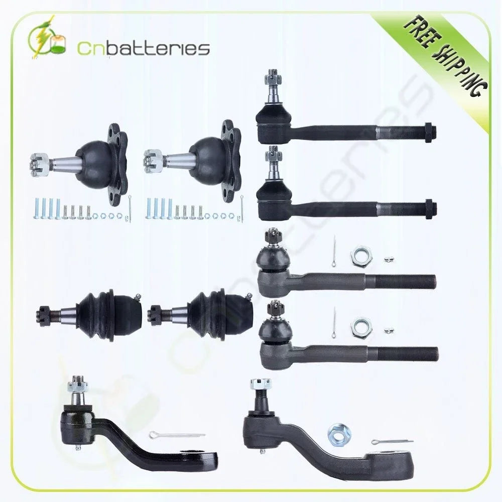 10pc Ball Joint Front Suspension Set for 1996-1999 GMC Chevrolet 4x4 Trucks